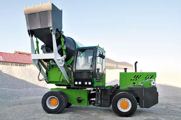 Self-loading Concrete Mixer Truck 6.5m³ dealer