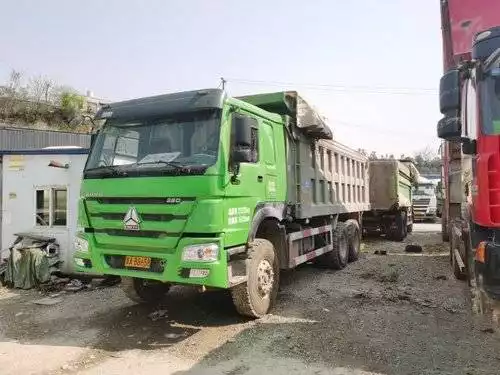 Used Dump Truck Sinotruk HOWO 380 price