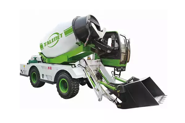 Self-loading Concrete Mixer Truck 4m³ for sale