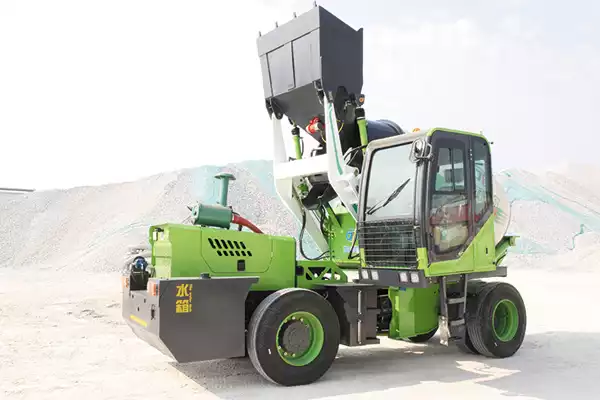 Self-loading Concrete Mixer Truck 4m³ price