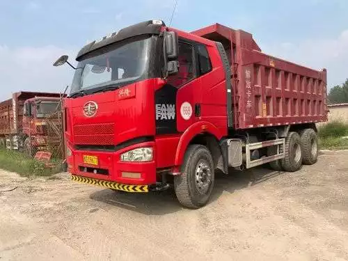 Used Dump Truck FAW Jiefang 375 for sale
